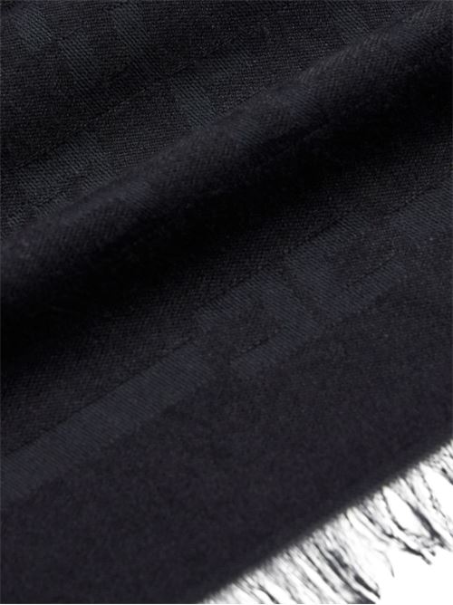 Sciarpa nera in viscosa Elisabetta Franchi | SC11F56E2110
